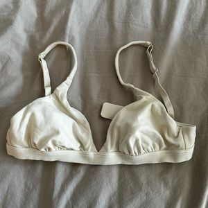 Skims Cotton Stretch Triangle Bralette